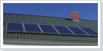 16 m² Aufdach-Solaranlage